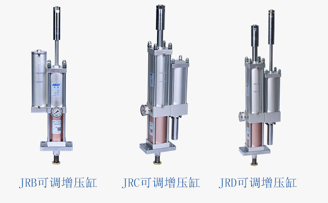 JiuRong的三款行程可调增压缸